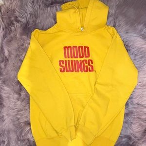 Yellow hoodie